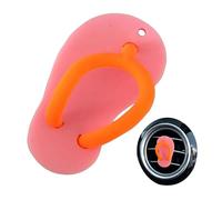Ambientador de aire para coche, 5 unidades, diseño de chanclas lindas, clip de ventilación para difusor de coche, divertido difusor de terapia para coche con forma de zapato, colgante de clip de