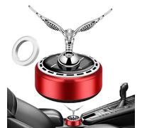 Ambientador de aire para coche, águila con rotación solar, de aromaterapia para decoración de fragancia de larga duración, para mujeres y hombres, auto, camión, interior de vehículo