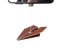 Ambientador de aire para coche, avión de papel, ambientador automotriz, eliminador de olores, adorno de visión trasera, decoración de coche