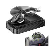 Ambientador de aire para coche con energía solar, difusor de aromaterapia solar para coche,Difusor de perfume de helicóptero para coche | Ambientador de aire de moda para coche, accesorios solares par