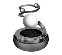 Ambientador de aire para coche con energía solar,Perfume solar para coche | Aromaterapia con fragancia para coche con diseño de bola de estrella,Difusor del Aromatherapy del coche de la rotación de 36