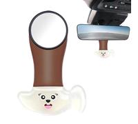 Ambientador de aire para coche, de aromaterapia adhesivo antideslizante de PVC, decoración interior del coche, aromaterapia, espejo retrovisor colgante, para automóvil, sedán, camioneta