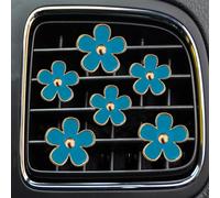 Ambientador de aire para coche, diseño de margaritas, bonito accesorio floral para mujeres, niñas, decoración de automóviles, regalo