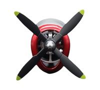 Ambientador de aire para coche - Pinzas de ventilación de coche | Difusor CAAR | Accesorios de división de aire de hélice de avión con hélice giratoria para Carr Airr Purifier Vehículo Accesorios