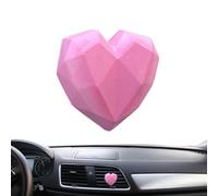 Ambientador de aire para vehículos, ambientador de aire para coche, de corazón de león, aromaterapia, bonito eliminador de olores, fragancia duradera, accesorio para coche, difusor de piedra