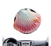 Ambientador de aire para vehículos, clip de ventilación para coche, estrella de mar, concha de mar, clip de ventilación de estrella de mar, clip de aromaterapia, estrella de mar creativa
