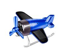 Ambientador de aire solar para coche, diseño de avión de hélice, aromaterapia automotriz, mejora el interior del coche, ideal para conductores y pasajeros, difusor de aceite