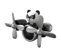 Ambientador de animales pequeños, difusor de coche con diseño de piloto de animales, hélice giratoria, adorno de aromaterapia, ambientador de salida de aire, ambientadores automotrices, decoración