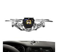 Ambientador de avión para coche, adorno de aromaterapia alimentado por energía solar, accesorio de avión de fragancia de lujo para SUV, caravanas y decoración de salpicadero de gama alta con aroma