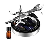 Ambientador De Aviones - Diseño Rotativo Solar, Perfume Natural | Aromaterapia De Tablero De Instrumentos, Accesorio De Interior De Coche | Ideal Para Paseos Relajantes, Atmósfera Sin Str