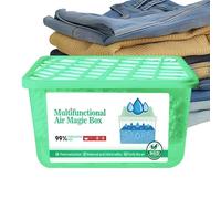 Ambientador de baño | Caja mágica para eliminar el polvo - Ambientador para el hogar con efecto duradero | para interior armario, oficina, coche, hogar, viajes