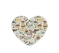 Ambientador de café y dulces con estampado de chocolate y azúcar, 10 piezas, tarjetas colgantes para coche, hojas de ambientador con cuerda para coches y hogar