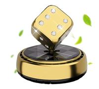 Ambientador de coche - Ambientador solar para automóviles | Eliminador de olores en forma de Dado para camioneta sedán rutas diarias