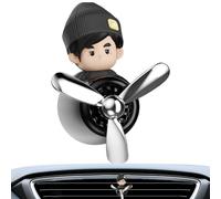 Ambientador de coche, aromatherapy Car Clip, decoración del viento, diseño de la muñeca de dibujos animados, clip con aromaterapia y diseño de dibujos animados para freshening Up Your Cars
