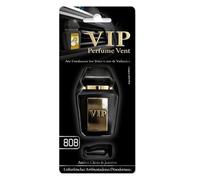 Ambientador de Coche CARIBI VIP, Fragancia Premium Woody Aquatic, Negro y Dorado, Diseño Elegante para Rejilla, Inspirado en Alta Perfumería (808)