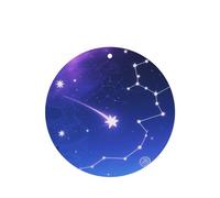 Ambientador de coche con cadena de cielo estrellado, difusor de fragancia colgante para coche, hogar y más, juego de 4 piezas