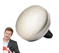 Ambientador de coche con clips de ventilación, elegante piel de cordero, juego con clips, incluye 3 almohadillas de recambio para coche, para mujeres, hombres y vehículos como camión SUV