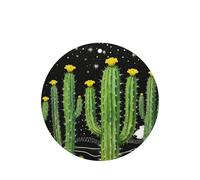 Ambientador de coche con diseño de árbol de cactus - Difusor de fragancia colgante para coche con aroma duradero para coches, hogares y más, juego de 4 piezas