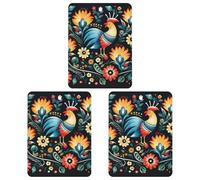 Ambientador de coche con diseño de arte popular polaco, tarjetas perfumadas colgantes, lindos ambientadores blancos de larga duración, aromas de autos nuevos para mujeres y hombres, ambientador