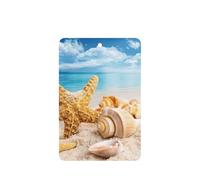 Ambientador de coche con diseño de conchas de estrella de mar de playa, 10 unidades, hojas colgantes perfumadas con cuerda para el hogar