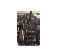 Ambientador de coche con diseño de la ciudad de Nueva York, 10 unidades, hojas colgantes perfumadas con cuerda para el hogar