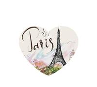 Ambientador de coche con diseño de la Torre Eiffel, 10 piezas, hojas de ambientador con cuerda para coches y hogar