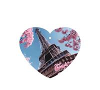 Ambientador de coche con diseño de la Torre Eiffel de París, 10 unidades, hojas colgantes perfumadas para coche