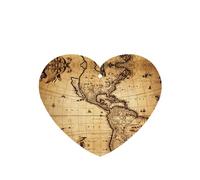 Ambientador de coche con diseño de mapa del mundo, 10 piezas, hojas de ambientador con cuerda para coches y hogar