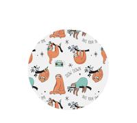 Ambientador de coche con diseño de perezoso de animales divertidos, 10 hojas perfumadas para colgar