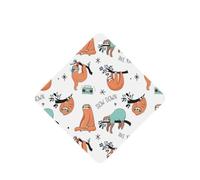 Ambientador de coche con diseño de perezoso de animales divertidos, 10 hojas perfumadas para colgar