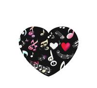 Ambientador de coche con diseño de símbolos musicales, 10 hojas colgantes perfumadas con cuerda para el hogar