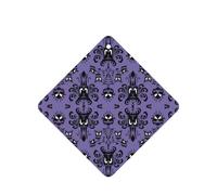 Ambientador de coche con diseño de terror sobre fondo morado, 10 unidades, hojas de ambientador con cuerda para coches y hogar