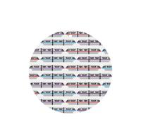 Ambientador de coche con diseño de tren monorraíl, 10 piezas, hojas de ambientador con cuerda para coche y hogar