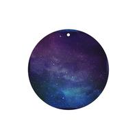 Ambientador de coche con diseño de universo con estrellas y galaxia, 10 hojas perfumadas para colgar