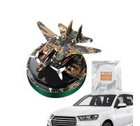 Ambientador de coche con energía solar, ambientador de coche giratorio solar - ambientador giratorio solar para coche, fragancia de larga duración, ambientadores solares rotativos para coche y casa