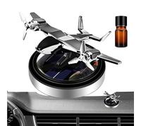 Ambientador De Coche Con Energía Solar - Ambientador Giratorio Para Tablero De Instrumentos, Aromaterapia Interior Automática | Difusor De Perfume Natural, Ambientador De Coche Con Tema De Av