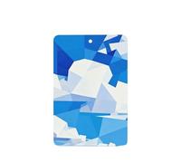 Ambientador de coche con estampado abstracto de cielo, paquete de 6 ambientadores de coche con aroma a lavanda, tarjeta para coche y hogar