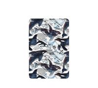Ambientador de coche con estampado de ballena asesina, 10 unidades, hojas colgantes perfumadas
