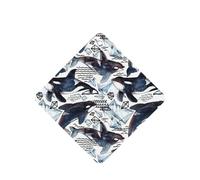 Ambientador de coche con estampado de ballena asesina, 10 unidades, hojas colgantes perfumadas