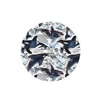 Ambientador de coche con estampado de ballena asesina, 10 unidades, hojas colgantes perfumadas