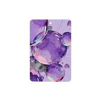 Ambientador de coche con estampado de burbujas moradas para colgar, paquete de 6 ambientadores de coche con aroma a lavanda para coche y hogar