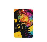 Ambientador de coche con estampado de calavera con cerebro, ambientadores de coche para mujeres y hombres, para vehículo, dormitorio
