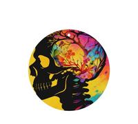 Ambientador de coche con estampado de calavera con cerebro, ambientadores de coche para mujeres y hombres, para vehículo, dormitorio