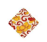 Ambientador de coche con estampado de corona de flores redondas, paquete de 6 ambientadores de coche con aroma a lavanda, tarjeta para coche y hogar