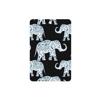 Ambientador de coche con estampado de elefante, 10 hojas perfumadas para colgar