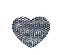 Ambientador de coche con estampado de escamas de pescado plateadas, 10 unidades, hojas de ambientador con cuerda para coche y hogar