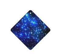 Ambientador de coche con estampado de estrellas de galaxia, 10 hojas perfumadas para colgar