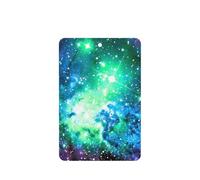 Ambientador de coche con estampado de galaxias verdes, azules y moradas, 10 hojas colgantes perfumadas para coche