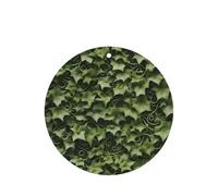 Ambientador de coche con estampado de hiedra floral, 10 unidades, hojas perfumadas para colgar