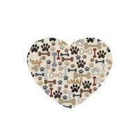 Ambientador de coche con estampado de huesos, de perro, 10 hojas perfumadas para colgar
